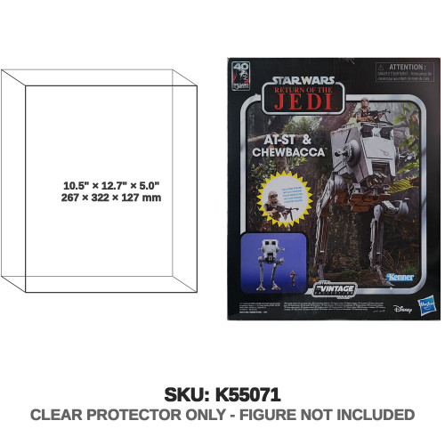 Hasbro Star Wars 40th Anniversary AT ST and Chewbacca