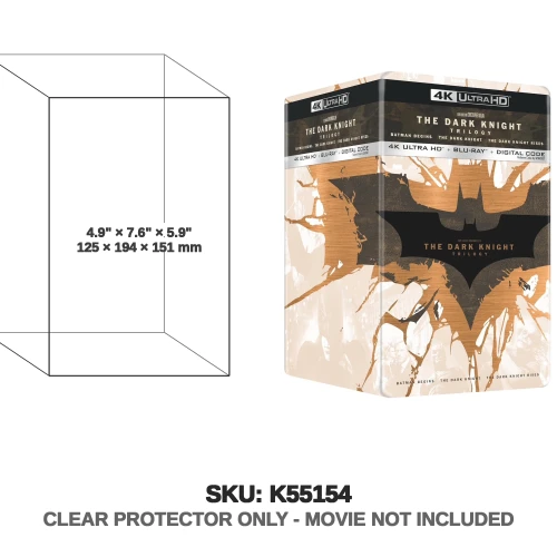 Warner Bros. Batman The Dark Knight 4K Ultra HD Steelbook