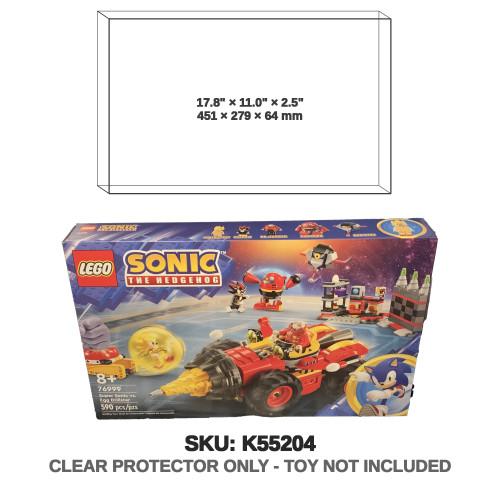 LEGO Sonic the Hedgehog Super Sonic vs Egg Drillster Building Set
