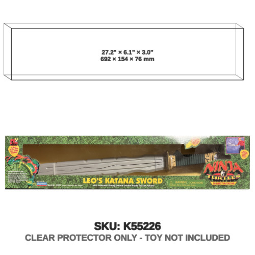 Playmates Teenage Mutant Ninja Turtles Leo Katana Sword