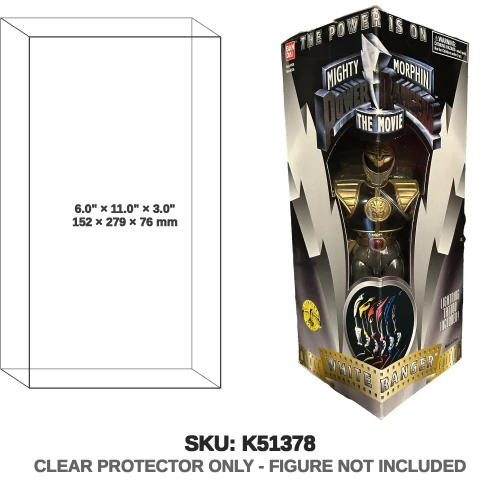 White Ranger Power Rangers Legacy Mighty Morphin Movie Edition Figure
