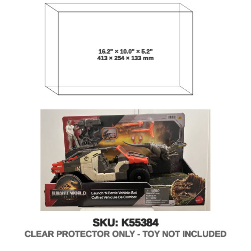 Mattel Jurassic World Rebirth Launch N Battle Vehicle Set