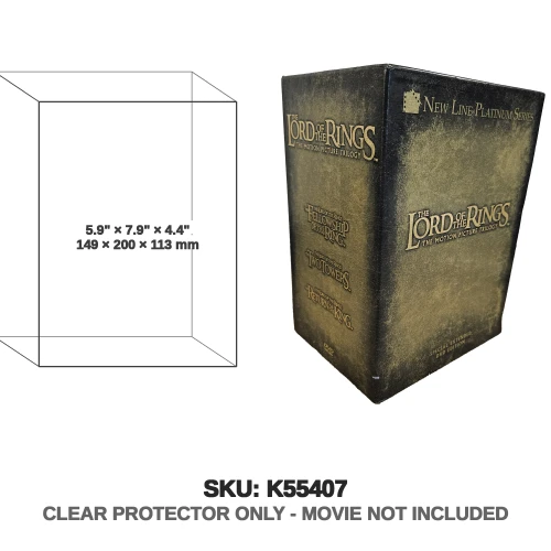 New Line Cinema The Lord of the Rings Extended DVD Edition Trilogy