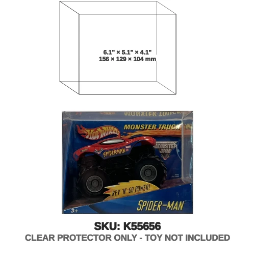 Mattel Hot Wheels Monster Jam Spider-Man Rev N Go Power