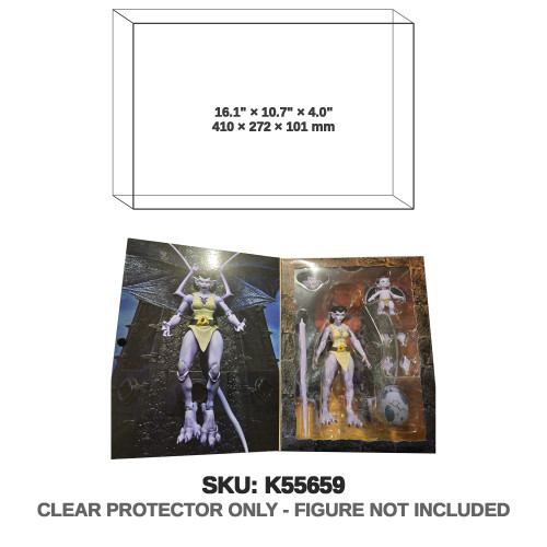 NECA Gargoyles Angela Action Figure Opened Display