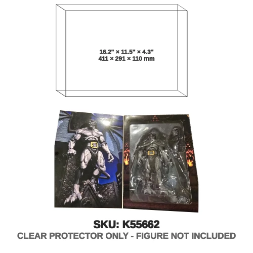 NECA Gargoyles Goliath Opened Display