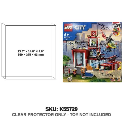 LEGO City 60320 Police Fire Station Building Set