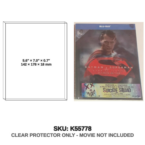 Warner Bros. DC Comics Blu-ray Batman v Superman Dawn of Justice Ultimate Edition Digibook Lenticular