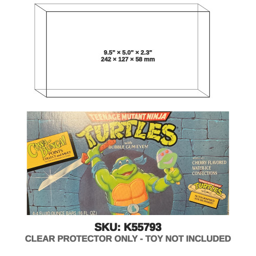 Teenage Mutant Ninja Turtles Popsicle with Bubble Gum Eyes