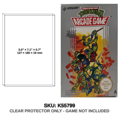 Konami Teenage Mutant Ninja Turtles II The Arcade Game NES