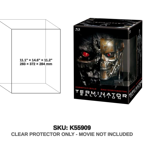 Warner Bros. The Terminator Salvation Skull Box Blu-ray 2009