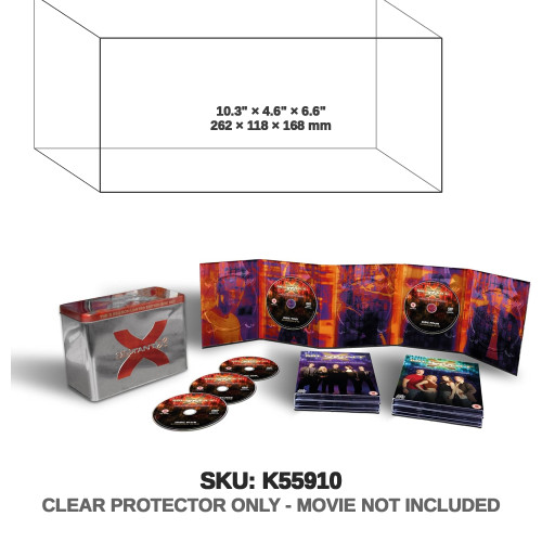 Mutant X The Complete Collection Series 1 2 and 3 15 Disc Box Set In Limited Edition Embossed Tin Box