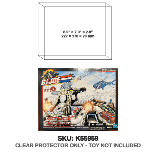 GI Joe Micro Machines Cobra Mountain GI Joe HQ