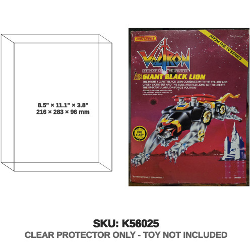 Matchbox Voltron Giant Black Lion