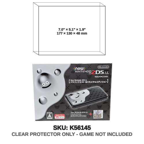 New 2DS LL Dragon Quest Metal Slime Edition