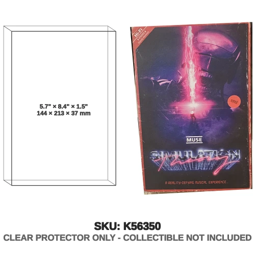 Muse Simulation Theory Live Blu-ray VHS Style Box