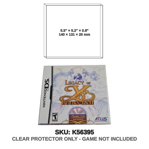 Legacy of Ys Books I II Nintendo DS Box