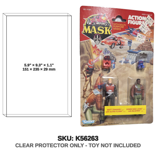 MASK Action 2 pack carded Matt and Hondo
