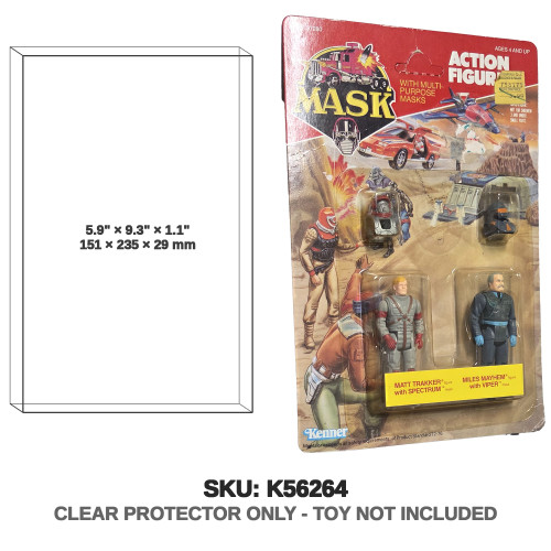 MASK Action 2 pack carded Matt and Miles