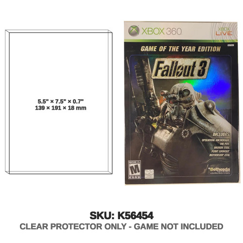 Fallout 3 Game of the Year Edition with Slip Cover Xbox 360