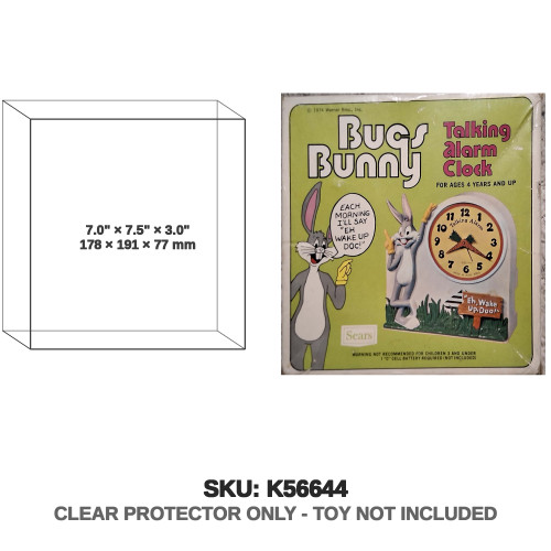 Sears Looney Tunes Bugs Bunny Talking Alarm Clock