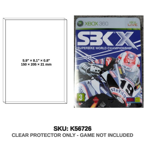 Bandai SBK X Superbike World Championship Xbox 360 Steelbook