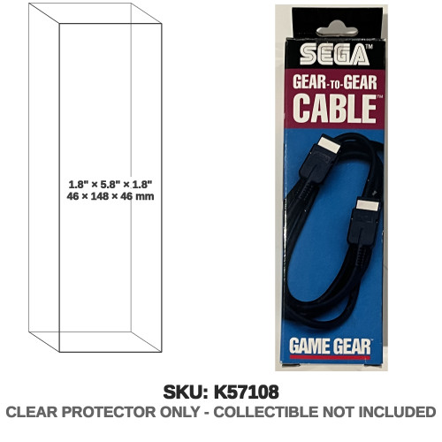 Sega Game Gear Gear to Gear Cable