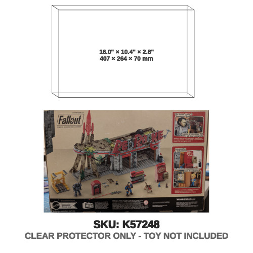 Mattel Mega Bloks Fallout Red Rocket Truck Stop