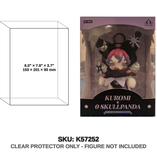 Pop Mart Kuromi x Skullpanda Toy Figure