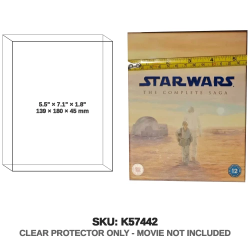 Lucasfilm Star Wars Blu-ray The Complete Saga 12-Disc Box Set