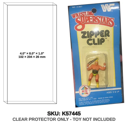 HG Toys WWE Wrestling Superstars Zipper Clip