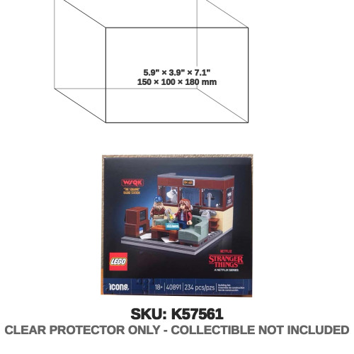 LEGO Stranger Things WSQK Radio Station GWP