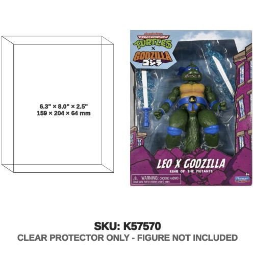 TMNT x Godzilla Leo x Godzilla