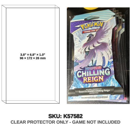 Pokemon Cardboard Booster x4 Pack Artwork Set