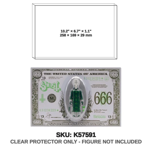 Super7 Ghost Papa Emeritus III Mummy Dust 3.75 Inch Figure