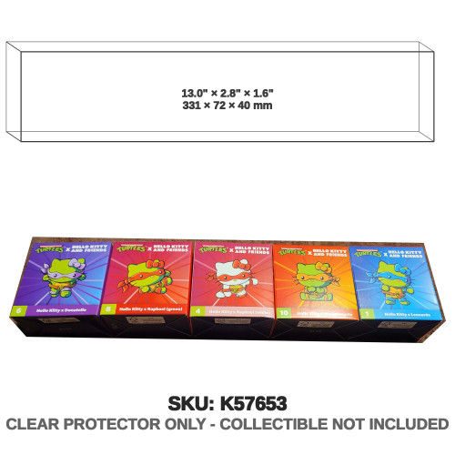 McDonalds TMNT Hello Kitty Toys 5 in 1 Container