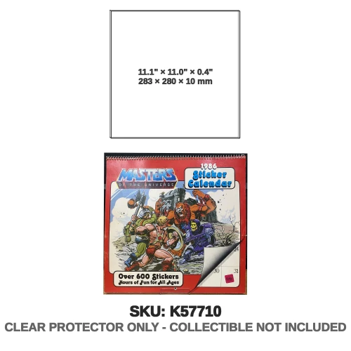 Mattel Masters of the Universe 1986 Sticker Calendar