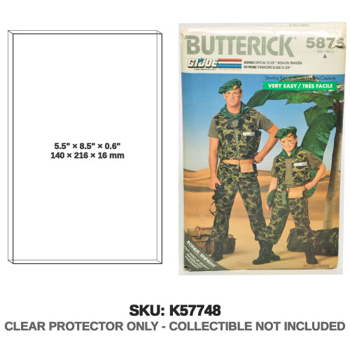 Butterick G.I. Joe Costume Sewing Pattern