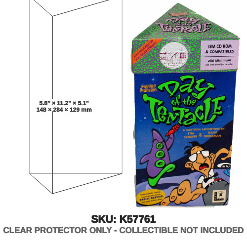 LucasArts Day of the Tentacle Triangular Box