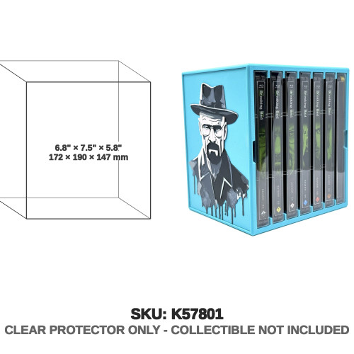 Breaking Bad Blu-ray Steelbooks Meth Blue Collector Case