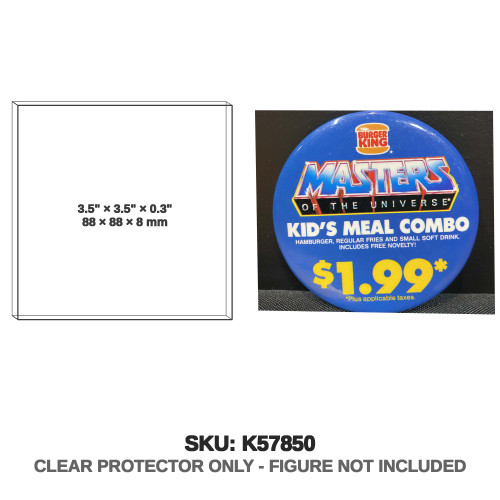 Burger King Masters of the Universe Kids Meal Employee Button