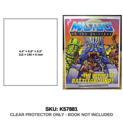 MOTU Mini Comic with Acid Free Backing Board and Polypropylene Bag