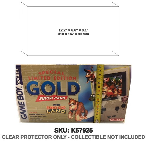 Nintendo Donkey Kong Game Boy Gold Australia Pack