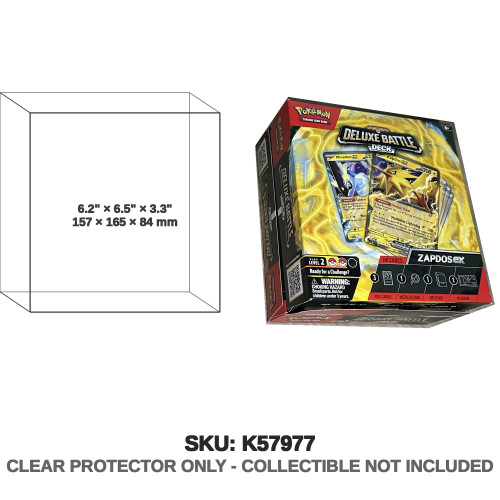 Pokemon Company Pokemon Deluxe Battle Deck Ninetales ex Zapdos ex 2024 x2