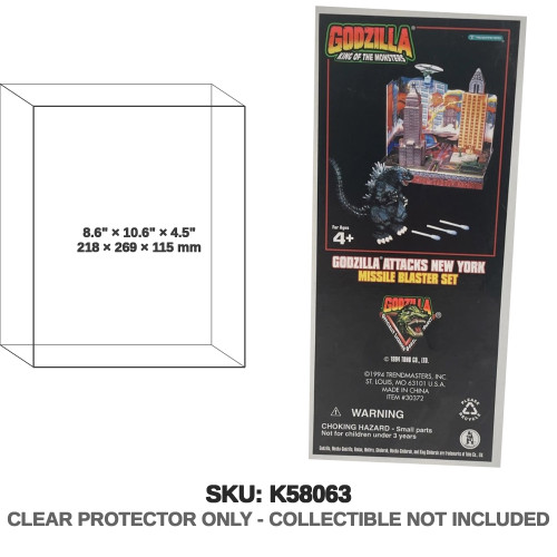 Godzilla Attacks New York Missile Blaster Set