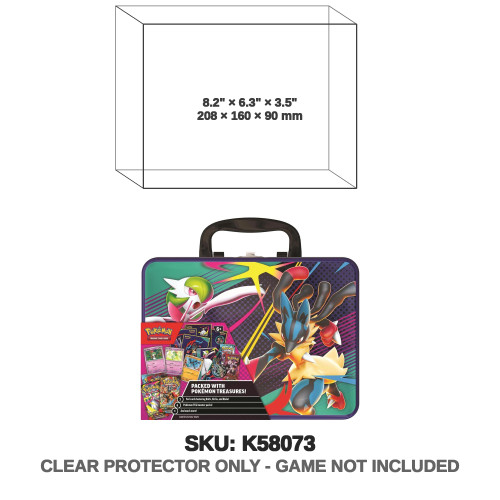Mattel Pokemon Collectors Chest Card Game Storage Box