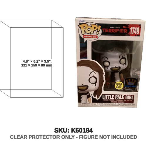 Little Pale Girl Terrifier Glow in the Dark Figure
