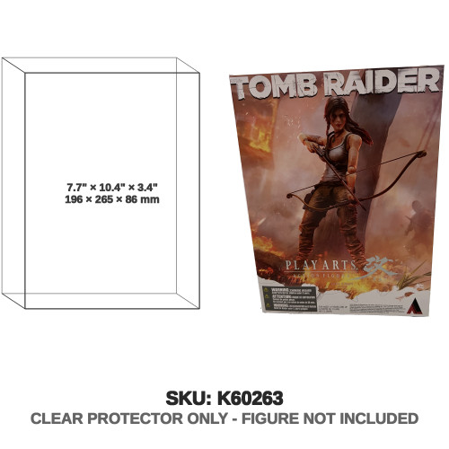 Square Enix Tomb Raider Play Arts Kai Reboot Lara Croft Figure