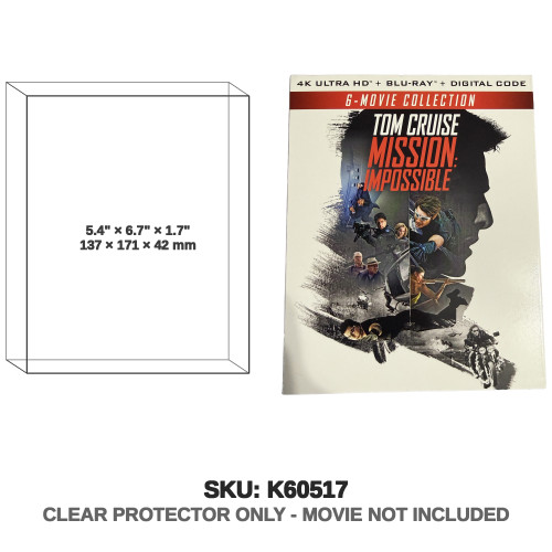 Paramount Mission: Impossible 4K UHD 6-Movie Collection and Blu-ray