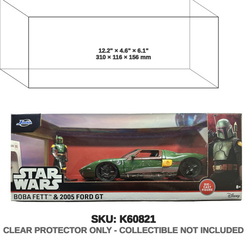 2005 Ford GT with Boba Fett Star Wars 1:24 Diecast